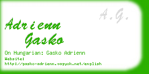 adrienn gasko business card